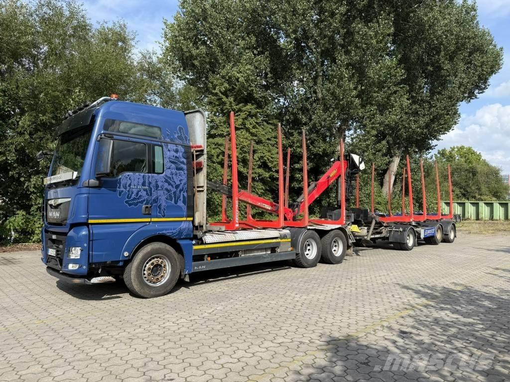 MAN TGX 33.500 Metsamasinate veokid