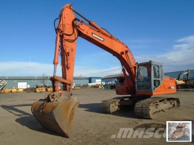Doosan DX 225 LC Roomikekskavaatorid