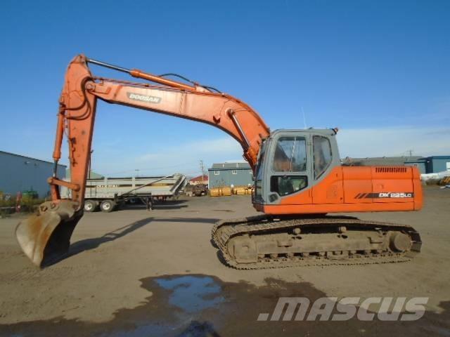Doosan DX 225 LC Roomikekskavaatorid