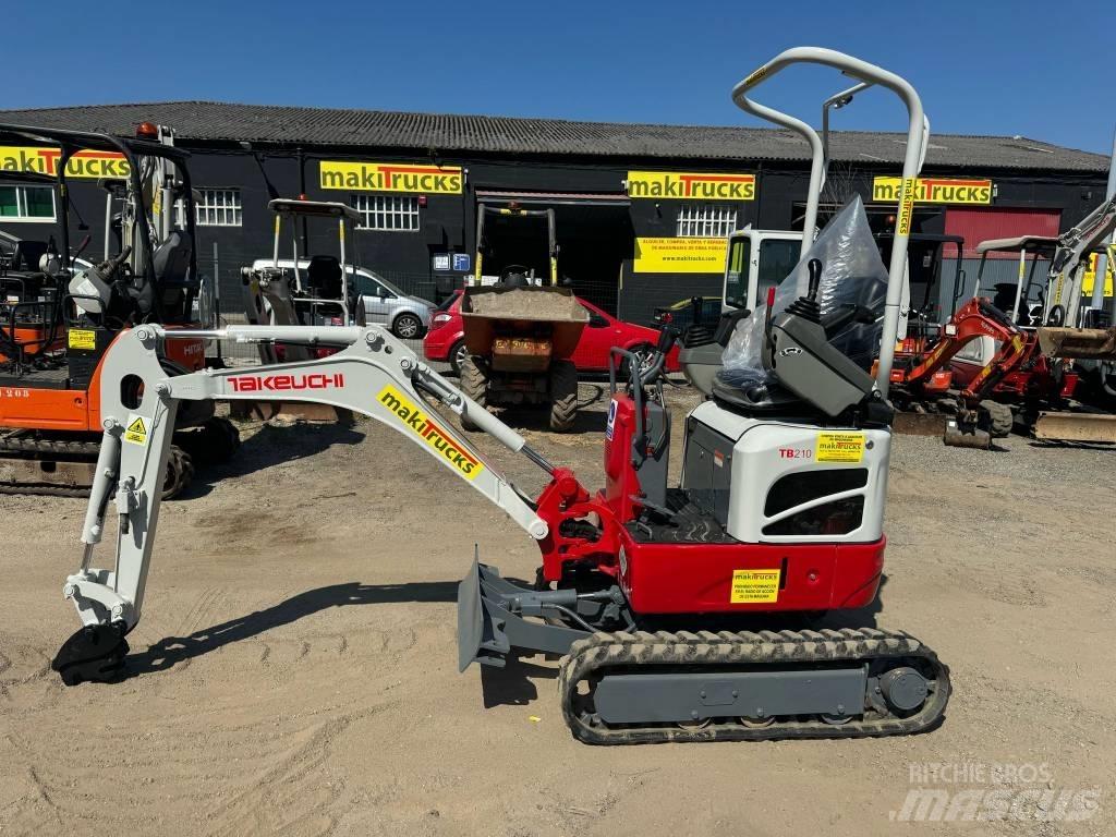 Takeuchi TB 210 R Miniekskavaatorid < 7 t