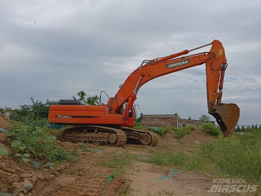 Doosan DX420LC Väikeekskavaatorid 7t-12t