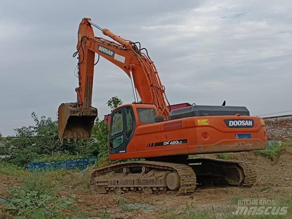 Doosan DX420LC Väikeekskavaatorid 7t-12t