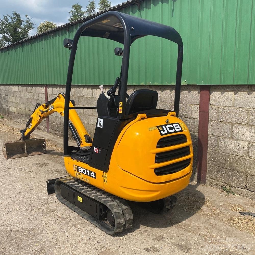 JCB 8014 Miniekskavaatorid < 7 t