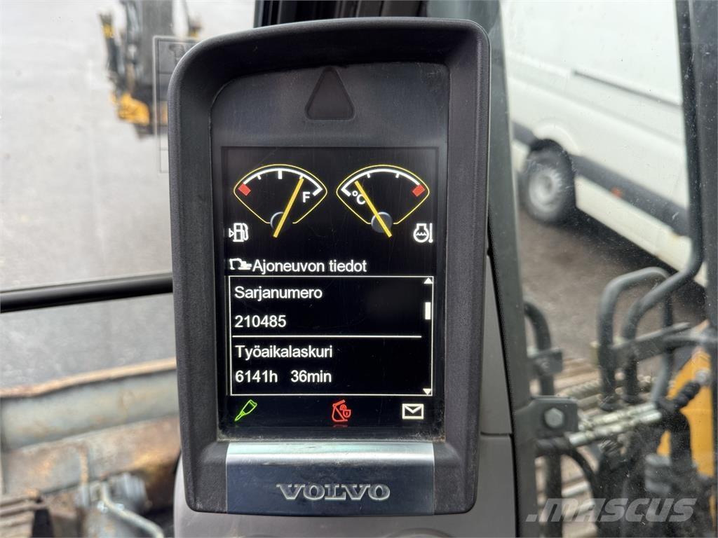 Volvo ECR145DL Roomikekskavaatorid
