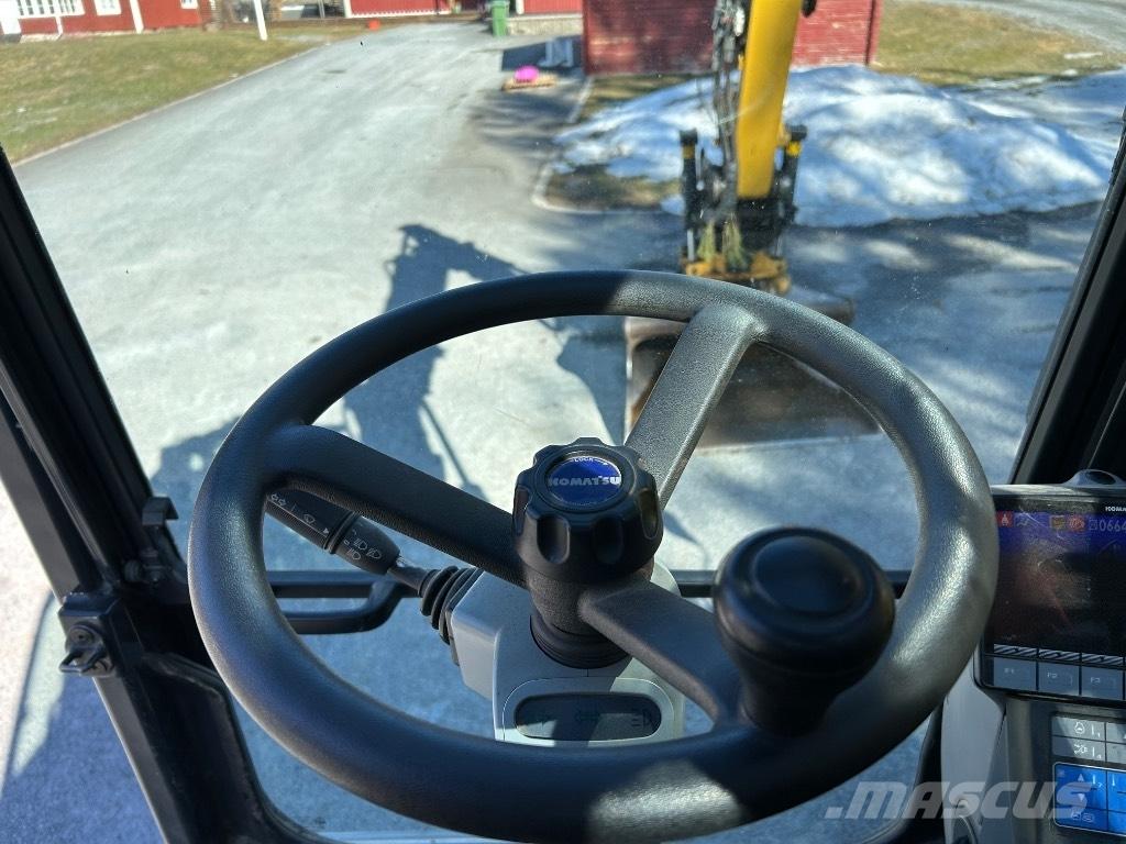 Komatsu PW 148-10 Ratasekskavaatorid