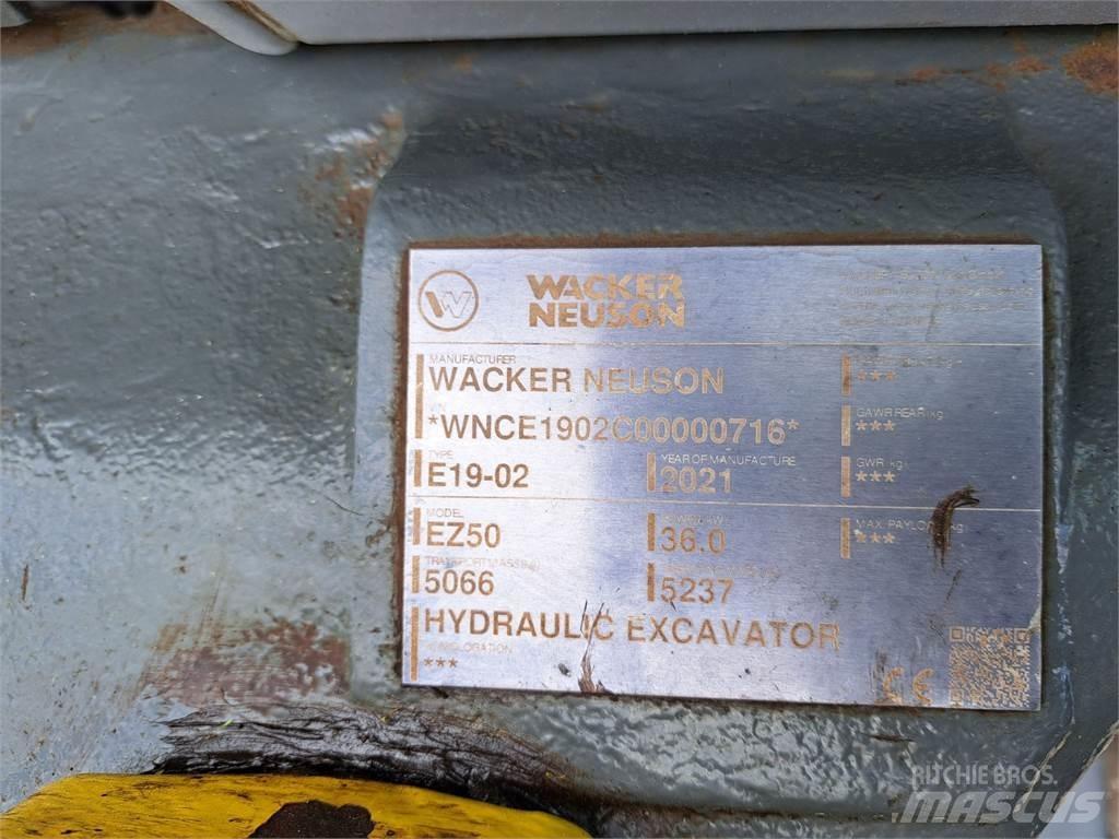 Wacker Neuson EZ50 Roomikekskavaatorid