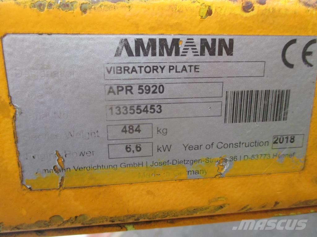 Ammann APR 5920 Vibraatorid