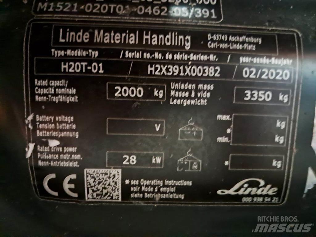 Linde H20T-01 Gaasitõstukid