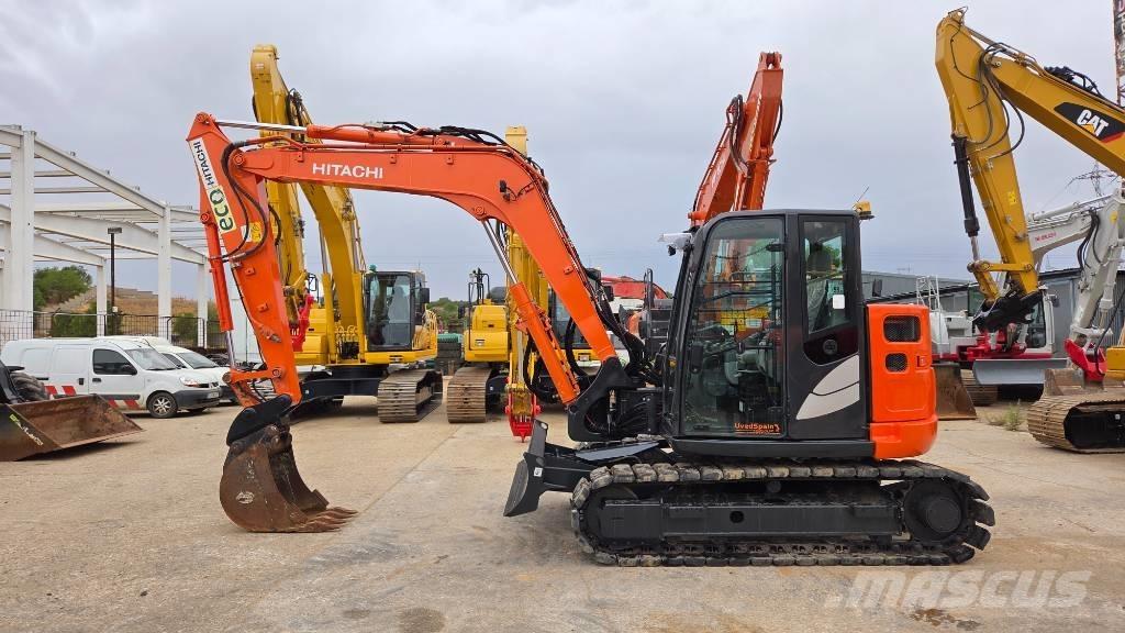 Hitachi ZX 85 US-6 Väikeekskavaatorid 7t-12t