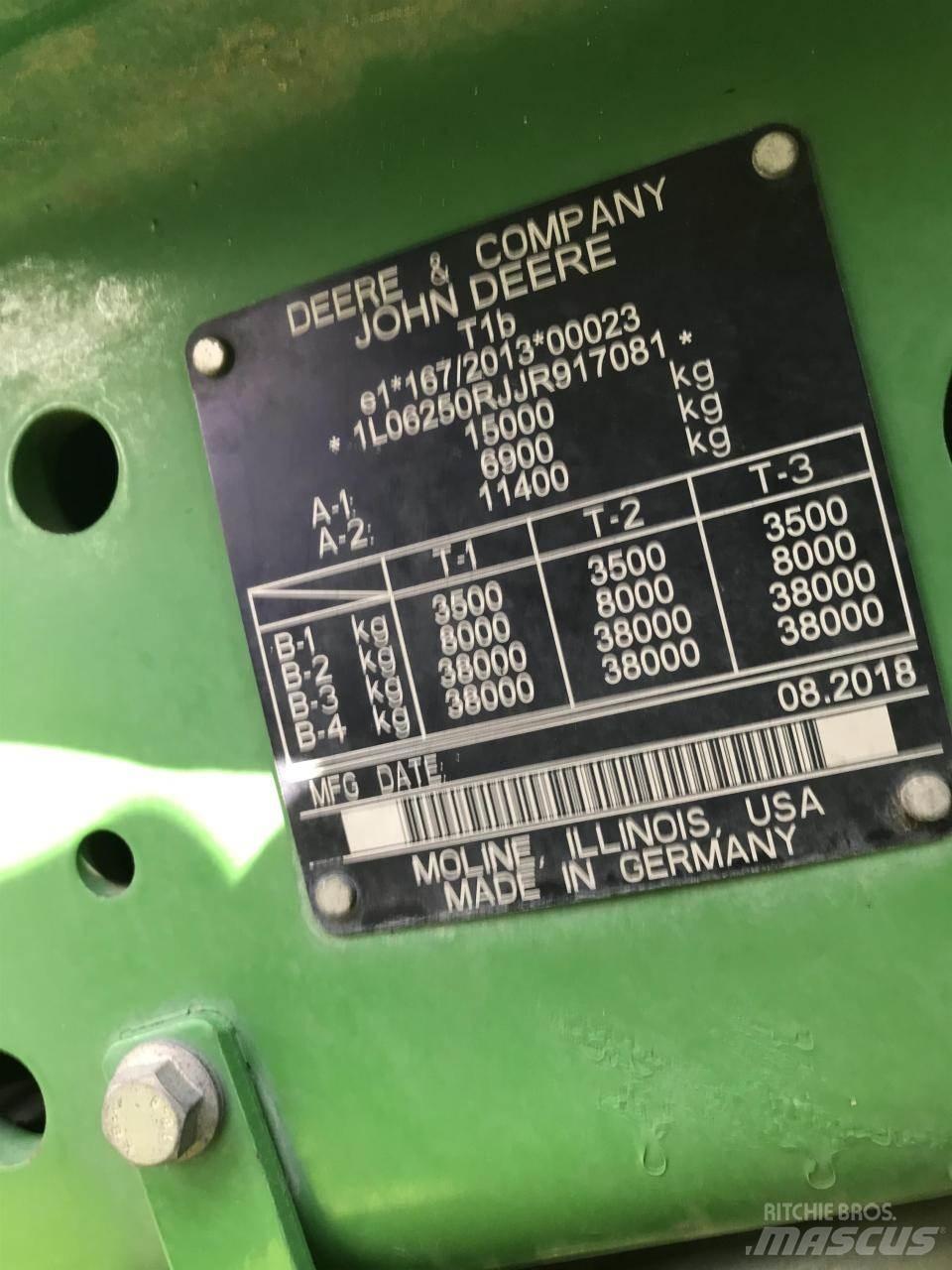 John Deere 6250R Traktorid