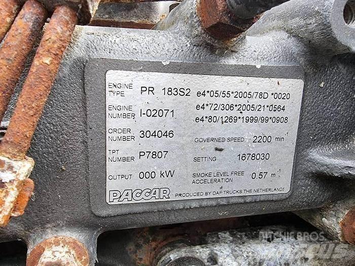  Engines PR183S2 Muud osad