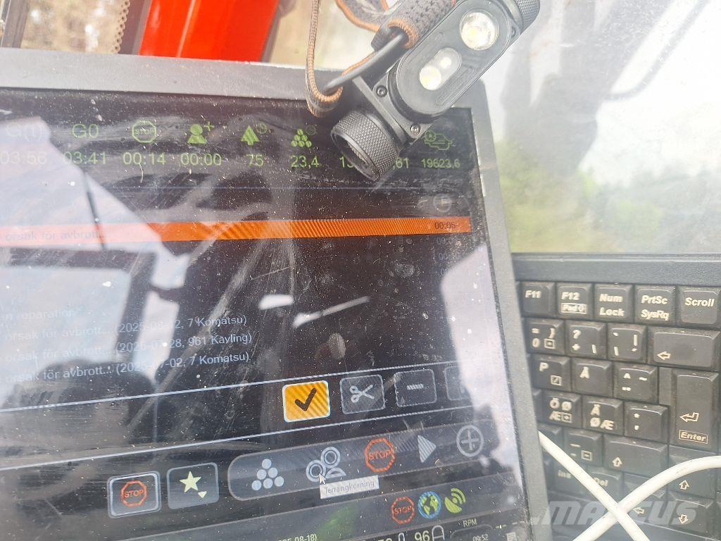 Komatsu 911 Harvesterid