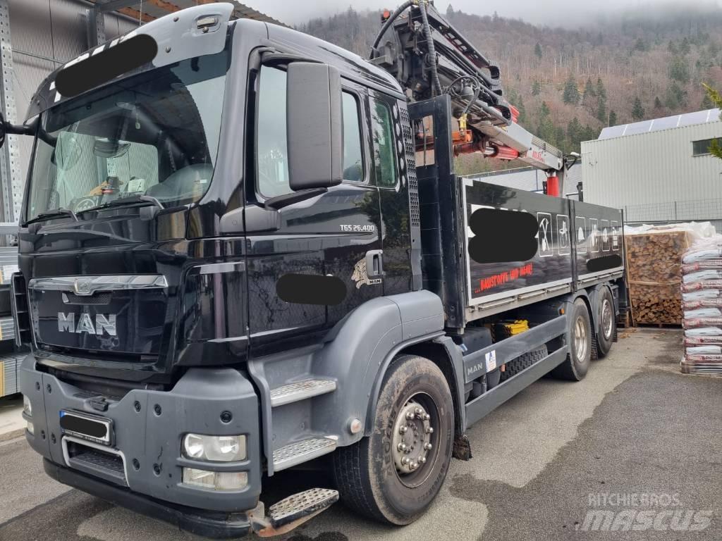 MAN TGS 26.400 Kraanaga veokid