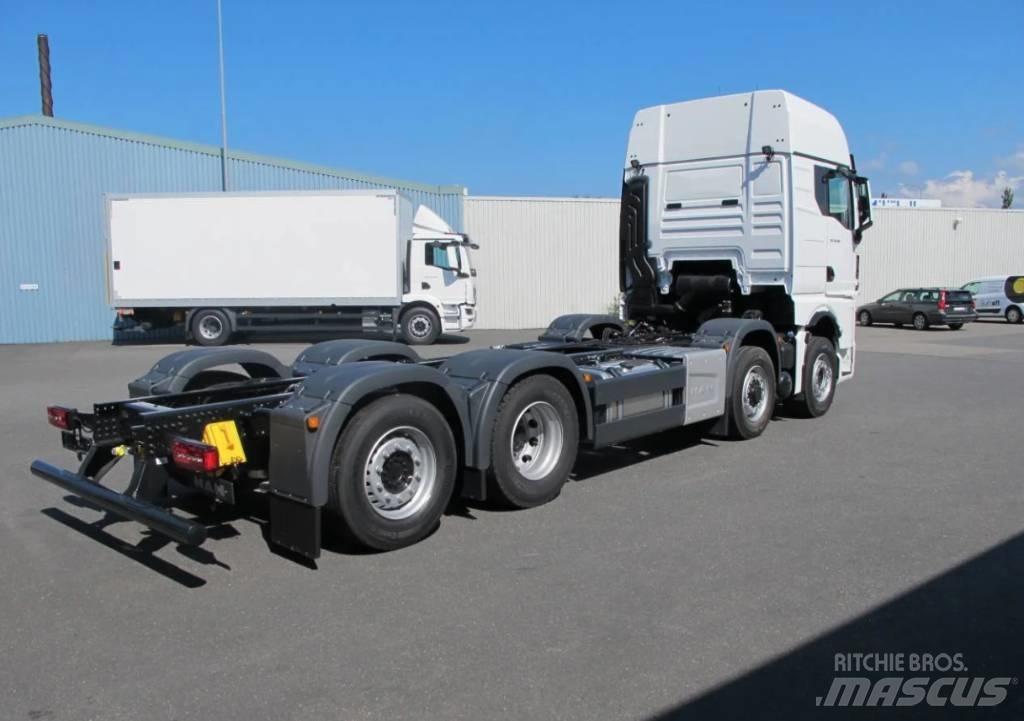 MAN TGX / TGS chassi Kraanaga veokid