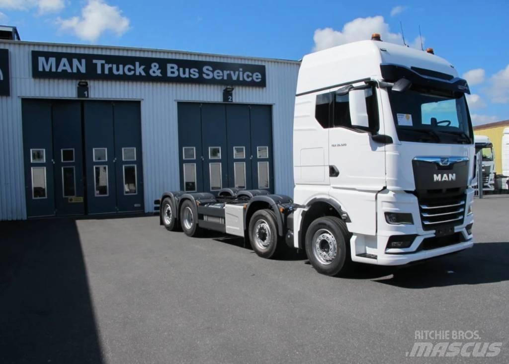 MAN TGX / TGS chassi Kraanaga veokid