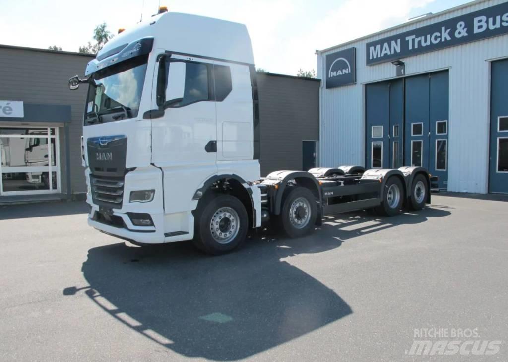 MAN TGX / TGS chassi Kraanaga veokid