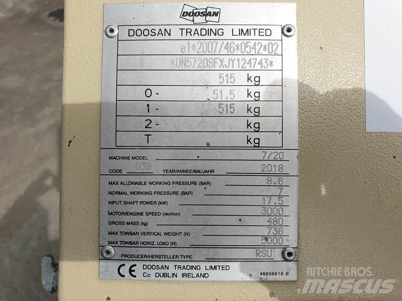 Doosan 7 / 20 Kompressorid
