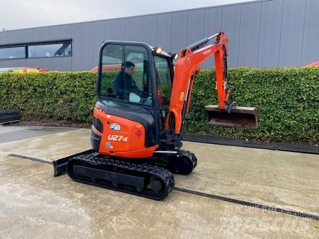 Kubota U 27-4 Miniekskavaatorid < 7 t