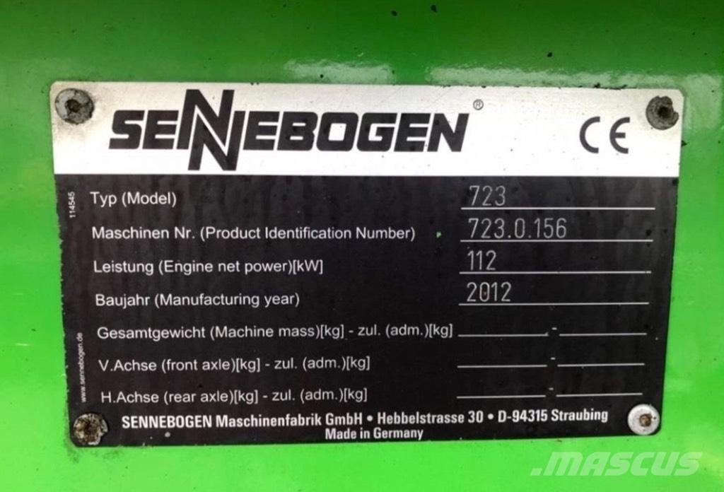 Sennebogen 723 Rataslaadurid