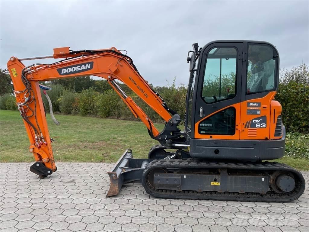 Doosan DX63-3 Miniekskavaatorid < 7 t