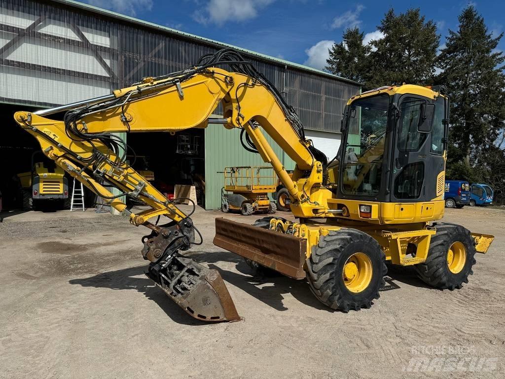 Komatsu PW 98 MR-8 Ratasekskavaatorid