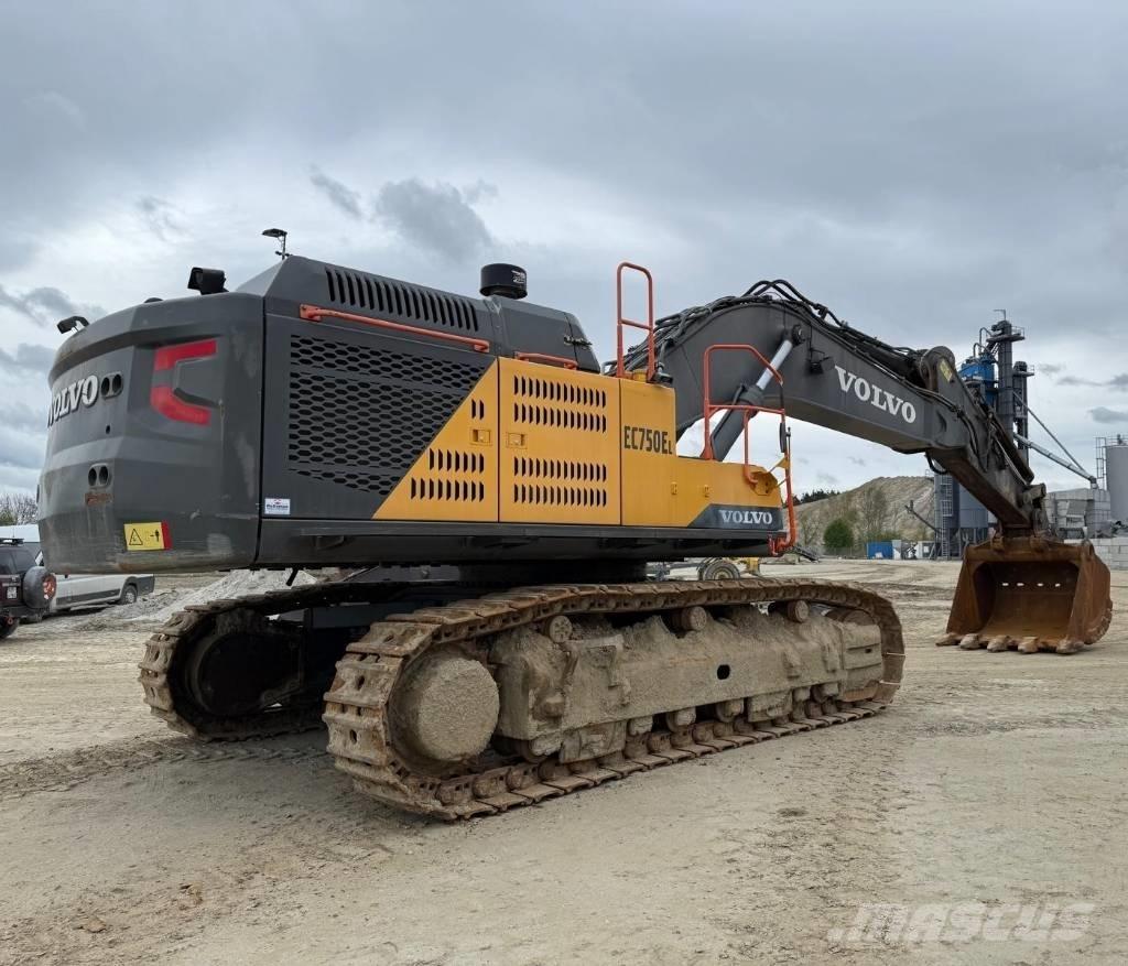 Volvo EC 750 EL Roomikekskavaatorid