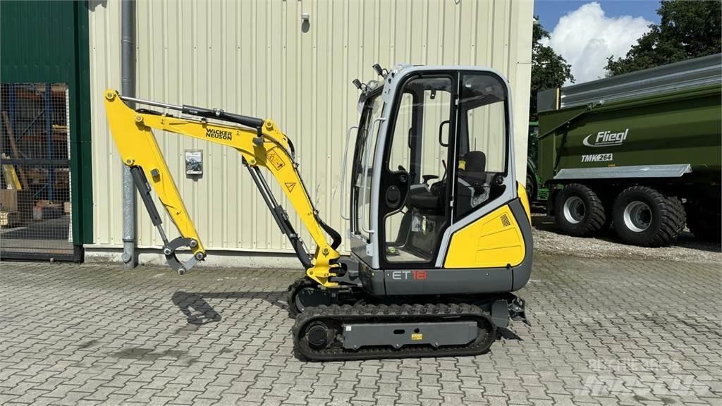 Wacker ET 18 Miniekskavaatorid < 7 t