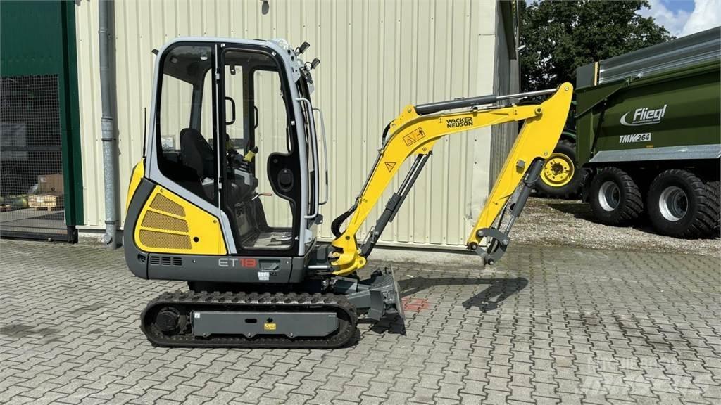 Wacker ET 18 Miniekskavaatorid < 7 t