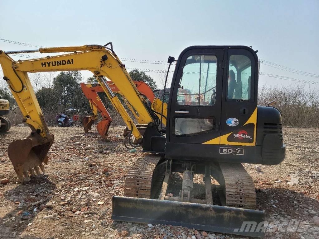 Hyundai R60-7 Miniekskavaatorid < 7 t