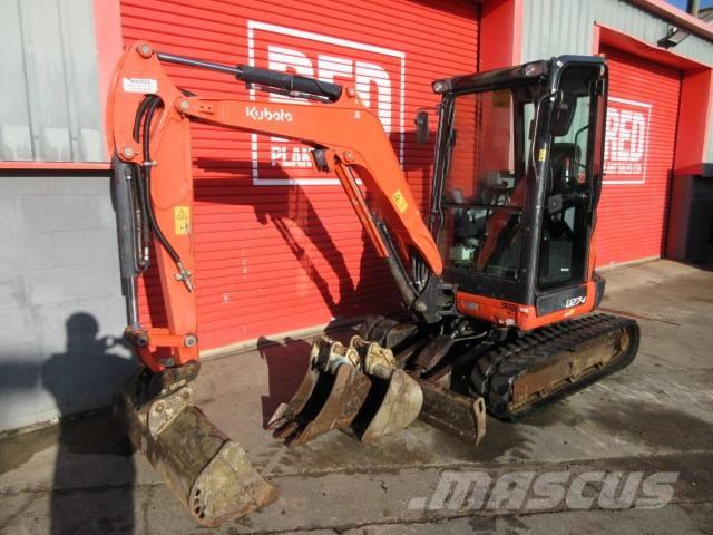 Kubota U 27-4 Miniekskavaatorid < 7 t