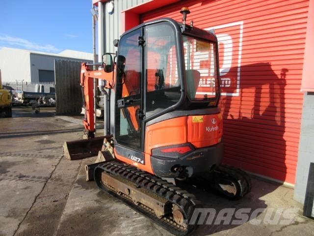 Kubota U 27-4 Miniekskavaatorid < 7 t
