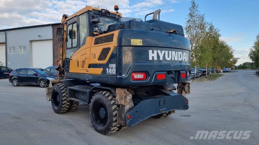 Hyundai HW 140 Ratasekskavaatorid