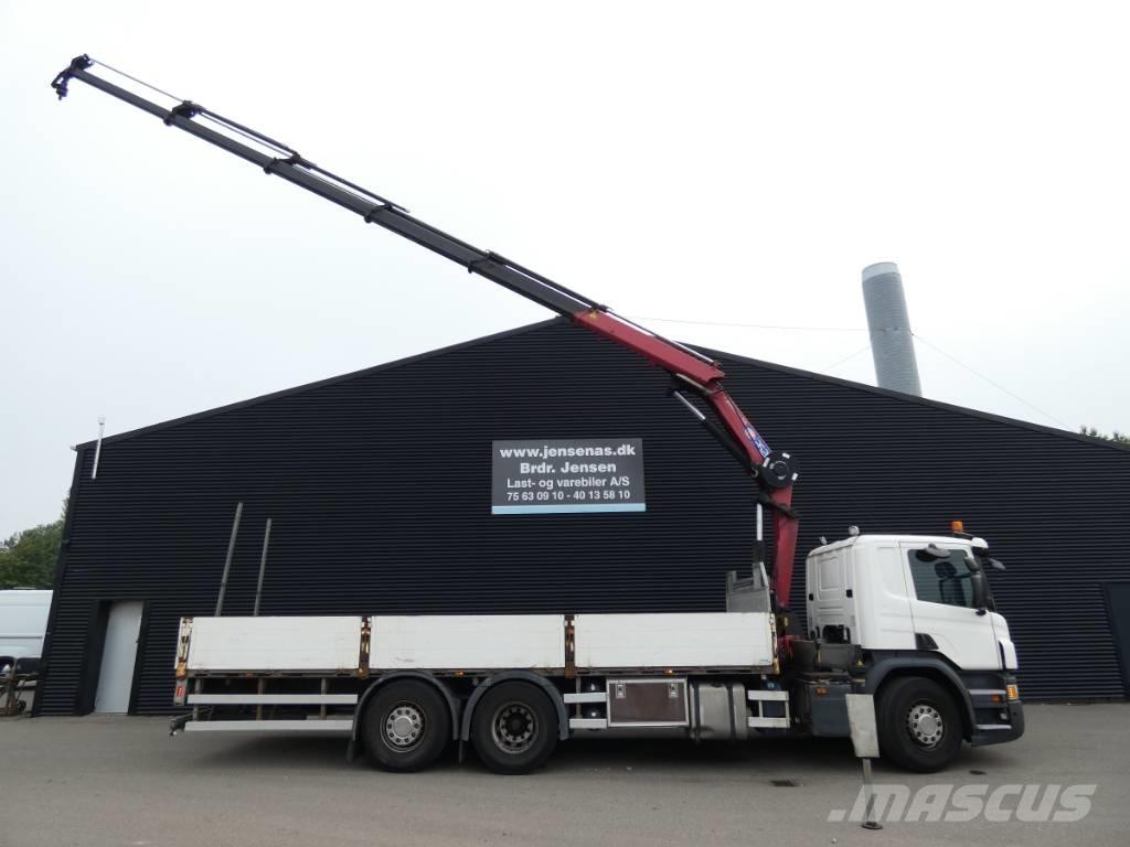 Scania P 360 Kraanaga veokid