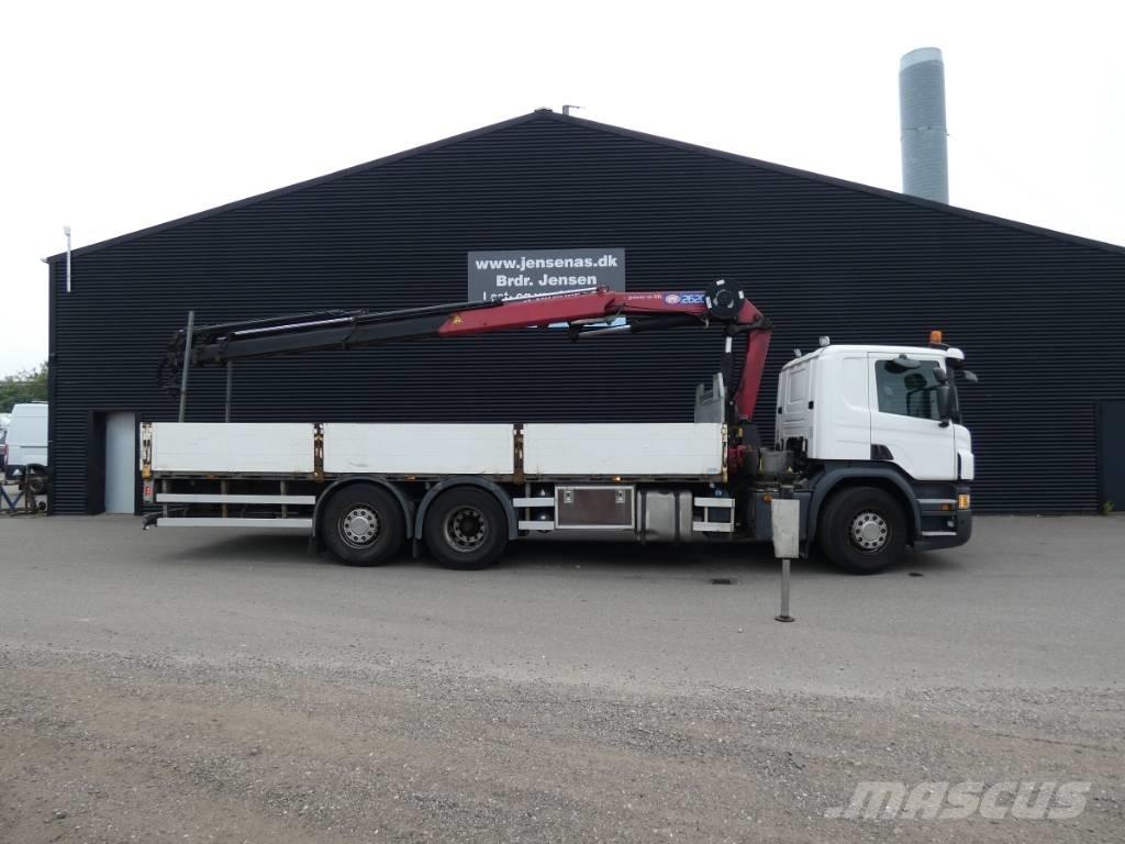 Scania P 360 Kraanaga veokid