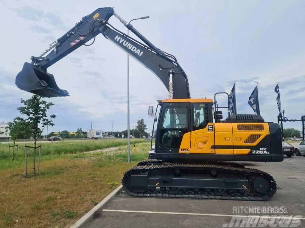 Hyundai HX220AL Roomikekskavaatorid