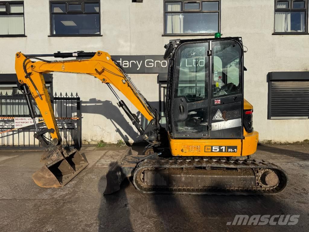 JCB 51 R-1 Miniekskavaatorid < 7 t