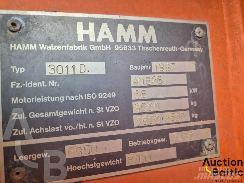 Hamm 3011 D Muud rullid