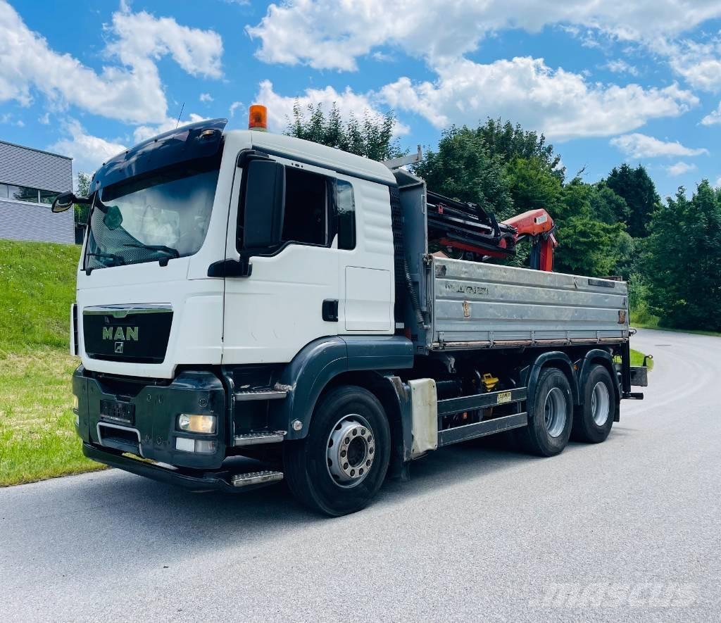 MAN TGS 26.440 Kraanaga veokid