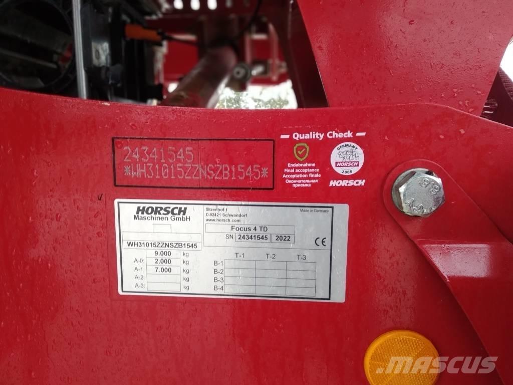 Horsch Focus 4 TD Külvikud