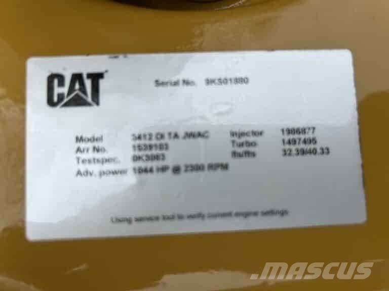 CAT 3412E Merendusmootorid