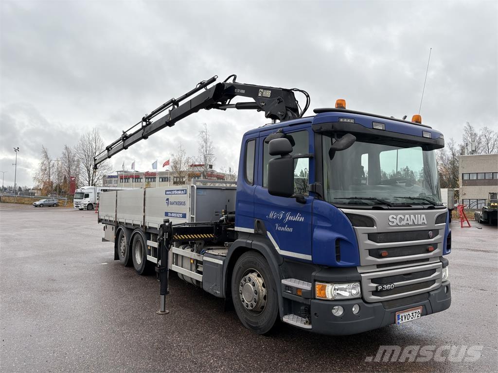 Scania P360 6x2*4 Kraanaga veokid