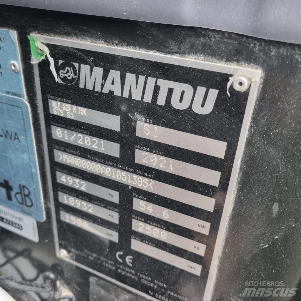 Manitou MLT 625-75 H Teleskooplaadurid
