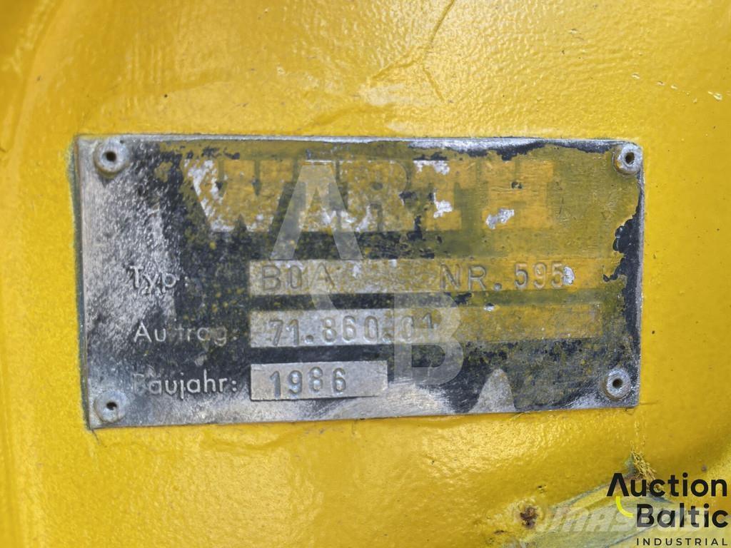 Wirth B0A NR.595 Raskepuurid