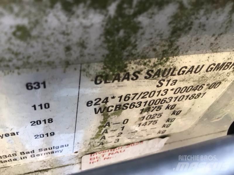 CLAAS Volto 1300 T Vaalutid ja kaarutid