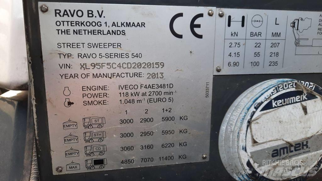 Ravo 540CD Tänavapuhastusmasinad