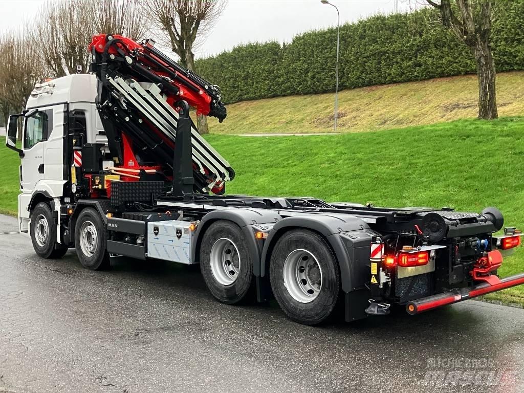 MAN TGS 35.510 Kraanaga veokid