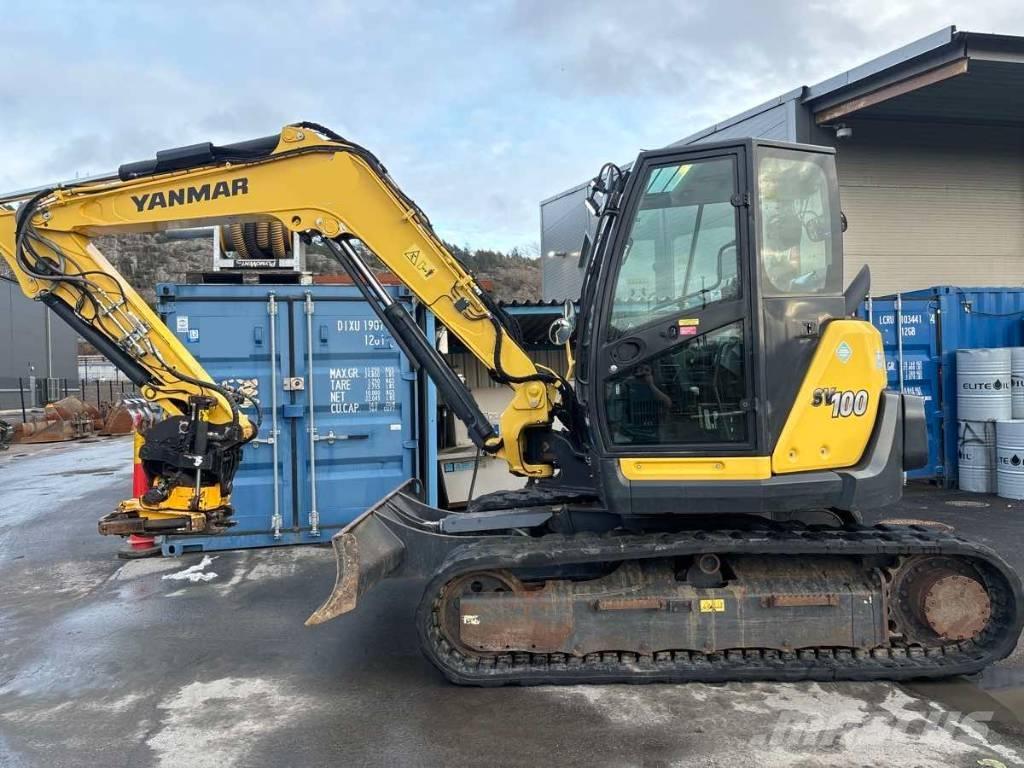 Yanmar SV 100-2A Väikeekskavaatorid 7t-12t