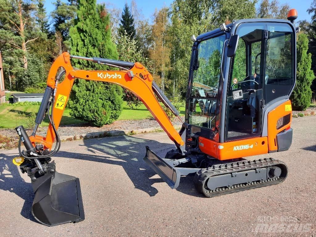 Kubota KX016-4 Miniekskavaatorid < 7 t
