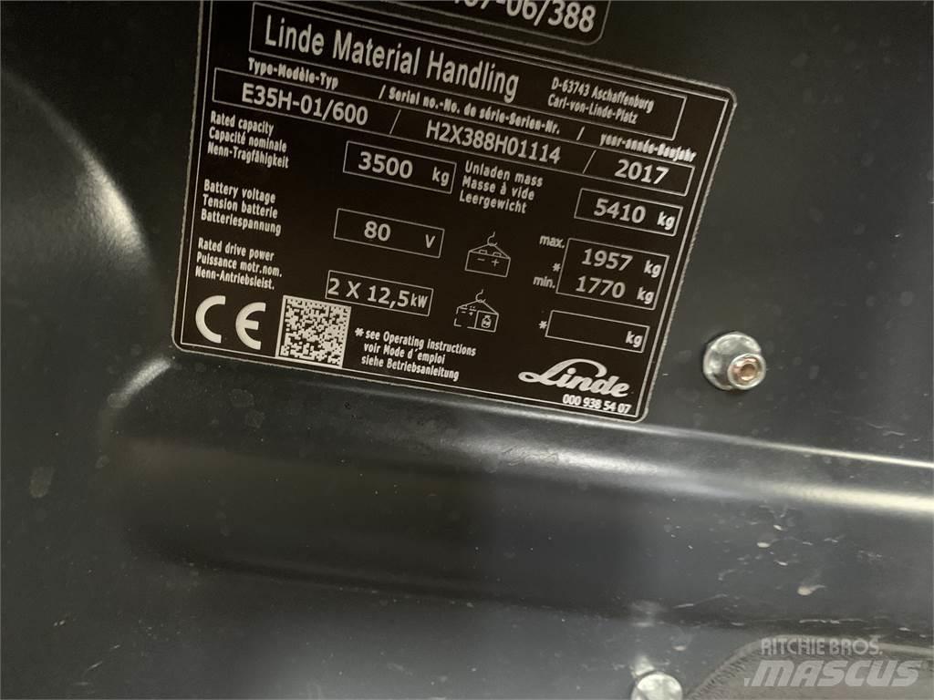 Linde E35/600H Elektritõstukid
