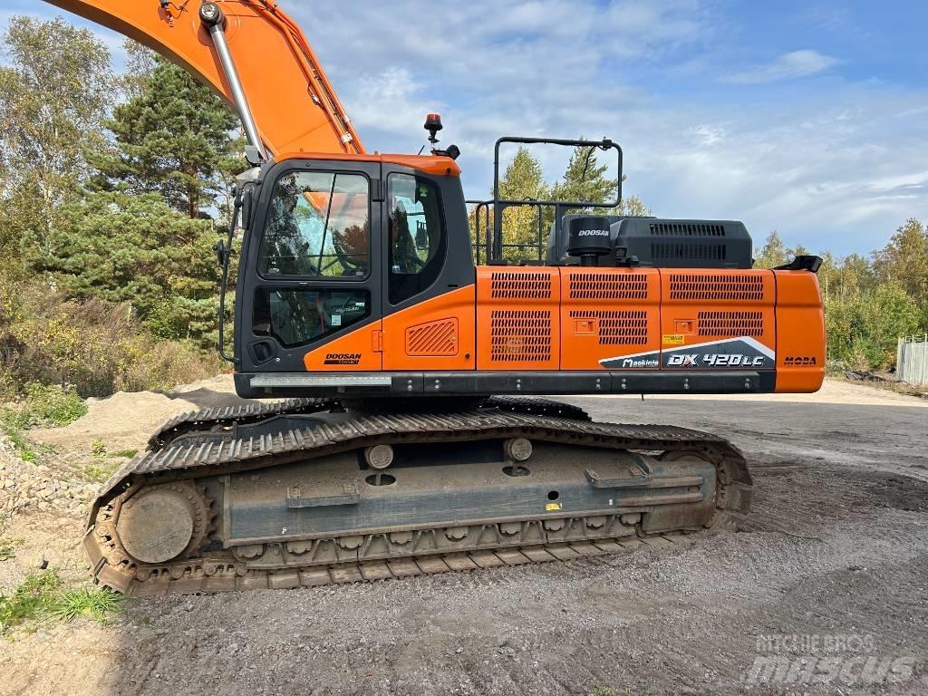 Doosan DX 420 LC-7 Roomikekskavaatorid